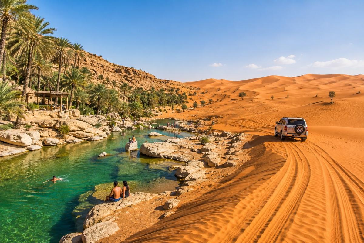 Wadi Bani Khalid & Wahiba Sands