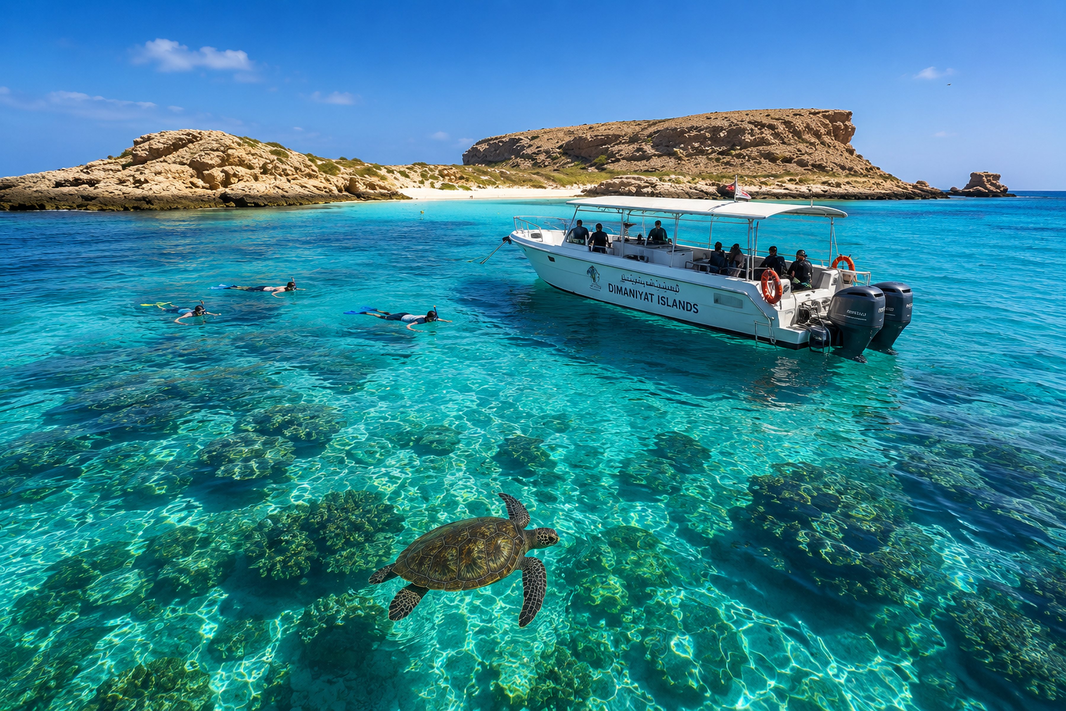 Dimaniyat Islands Tour